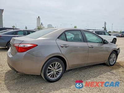 Trzecie zdjęcie samochodu z tyłu: 2015 TOYOTA COROLLA LE PLUS VIN:2T1BURHE8FC276555 - miniatura