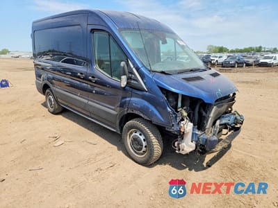 Czwarte zdjęcie samochodu z boku: 2019 FORD TRANSIT 250 DELIVERY VAN VIN:1FTYR1CG6KKB59538 - miniatura