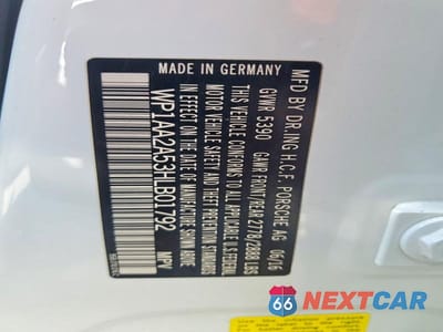Zdjęcie 13 z 13 samochodu: 2017 PORSCHE MACAN VIN:WP1AA2A53HLB01792 - miniatura