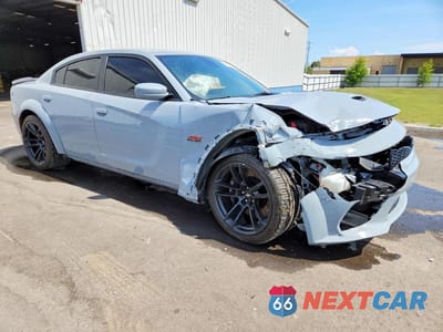 Czwarte zdjęcie samochodu z boku: 2022 DODGE CHARGER SCAT PACK VIN:2C3CDXGJ5NH136026 - miniatura