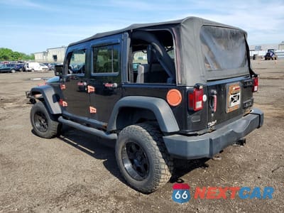 Drugie zdjęcie samochodu z przodu: 2009 JEEP WRANGLER UNLIMITED X VIN:1J4GA39189L752446 - miniatura