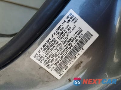 Zdjęcie 13 z 13 samochodu: 2007 HONDA ODYSSEY EXL VIN:5FNRL38617B413615 - miniatura
