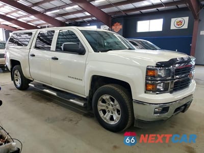 Czwarte zdjęcie samochodu z boku: 2014 CHEVROLET SILVERADO K1500 LT VIN:3GCUKREH0EG475360 - miniatura