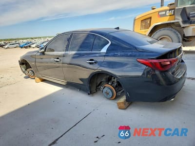 Drugie zdjęcie samochodu z przodu: 2019 INFINITI Q50 3.0T LUXE VIN:JN1EV7AR3KM552331 - miniatura