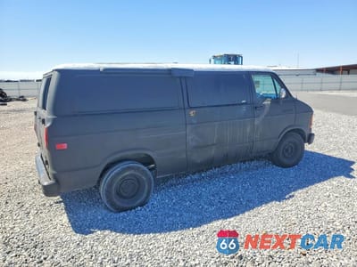 Trzecie zdjęcie samochodu z tyłu: 1992 DODGE RAM WAGON B250 VIN:2B4HB25YXNK166214 - miniatura
