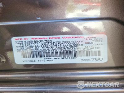 Zdjęcie 14 z 14 samochodu: 2016 MITSUBISHI OUTLANDER SE VIN:JA4AZ3A31GZ011027 - miniatura