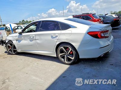 Drugie zdjęcie samochodu z przodu: 2020 HONDA ACCORD SPORT VIN:1HGCV1F38LA126418 - miniatura