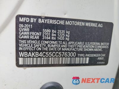Zdjęcie 13 z 13 samochodu: 2012 BMW 740 LI VIN:WBAKB4C55CC576300 - miniatura