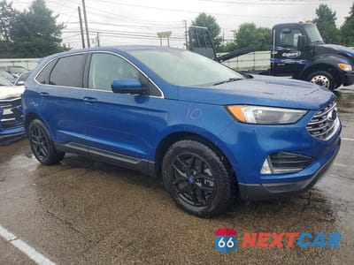Czwarte zdjęcie samochodu z boku: 2022 FORD EDGE SEL VIN:2FMPK4J92NBA72381 - miniatura