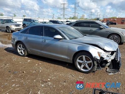 Czwarte zdjęcie samochodu z boku: 2015 AUDI A6 PREMIUM PLUS VIN:WAUGFAFC3FN007702 - miniatura