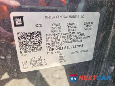 Zdjęcie 13 z 13 samochodu: 2020 GMC ACADIA AT4 VIN:1GKKNLLS7LZ187055 - miniatura