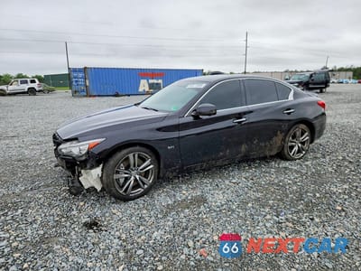 2016 INFINITI Q50 3.0T PREMIUM JN1EV7AR6GM346170 - główne zdjęcie licytacji z USA - miniatura