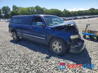 Czwarte zdjęcie samochodu z boku: 2000 CHEVROLET SILVERADO C1500 VIN:2GCEC19V7Y1349514 - miniatura