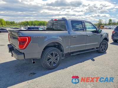 Trzecie zdjęcie samochodu z tyłu: 2022 FORD F150 SUPERCREW VIN:1FTFW1E89NFB24284 - miniatura