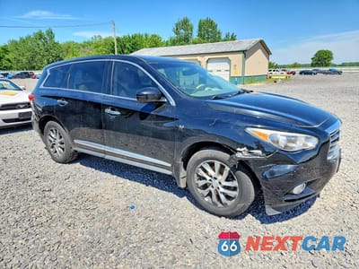 Czwarte zdjęcie samochodu z boku: 2014 INFINITI QX60 BASE VIN:5N1AL0MN3EC529283 - miniatura