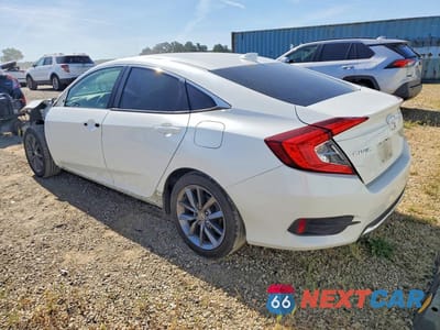 Drugie zdjęcie samochodu z przodu: 2019 HONDA CIVIC EXL VIN:JHMFC1F70KX002920 - miniatura