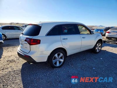 Trzecie zdjęcie samochodu z tyłu: 2012 ACURA MDX VIN:2HNYD2H22CH549752 - miniatura