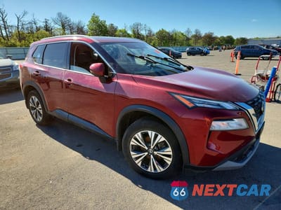Czwarte zdjęcie samochodu z boku: 2021 NISSAN ROGUE SV VIN:JN8AT3BB8MW235622 - miniatura