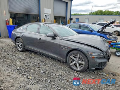Czwarte zdjęcie samochodu z boku: 2024 GENESIS G80 3.5T SPORT VIN:KMTGB4SD0RU225980 - miniatura