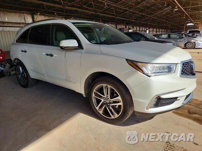 Czwarte zdjęcie samochodu z boku: 2017 ACURA MDX ADVANCE VIN:5FRYD3H82HB003044 - miniatura