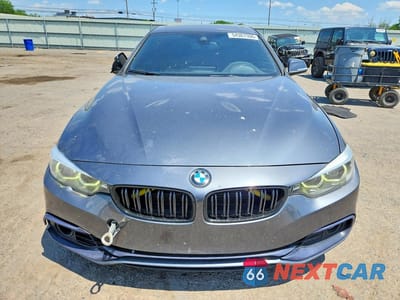 Piąte zdjęcie samochodu w środku: 2019 BMW 440I GRAN COUPE VIN:WBA4J5C56KBM66104 - miniatura