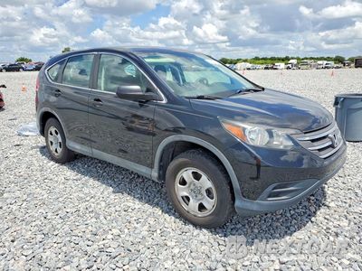 Czwarte zdjęcie samochodu z boku: 2014 HONDA CR-V LX VIN:5J6RM3H31EL020303 - miniatura