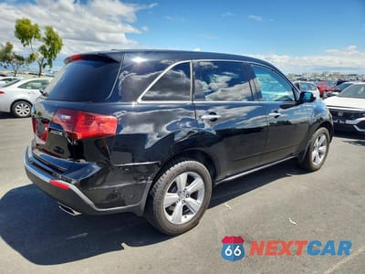 Trzecie zdjęcie samochodu z tyłu: 2010 ACURA MDX TECHNOLOGY VIN:2HNYD2H69AH500404 - miniatura