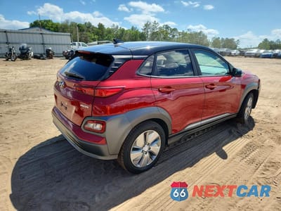 Trzecie zdjęcie samochodu z tyłu: 2021 HYUNDAI KONA SEL VIN:KM8K23AG5MU106048 - miniatura