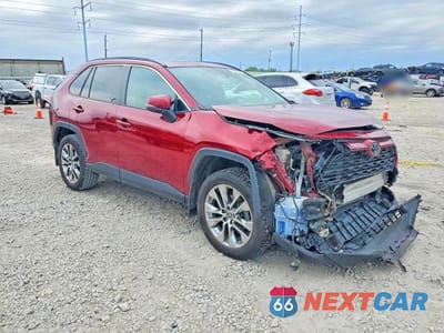 Czwarte zdjęcie samochodu z boku: 2021 TOYOTA RAV4 XLE PREMIUM VIN:2T3A1RFV5MW217327 - miniatura