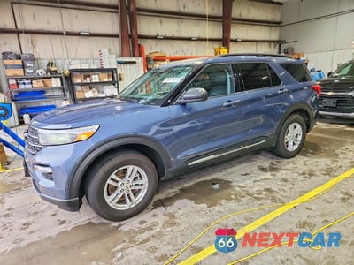 2021 FORD EXPLORER XLT 1FMSK8DH8MGB16671 - główne zdjęcie licytacji z USA - miniatura