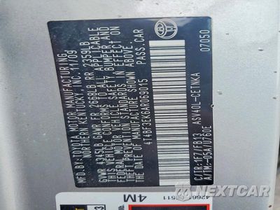 Zdjęcie 12 z 12 samochodu: 2010 TOYOTA CAMRY VIN:4T4BF3EK6AR069015 - miniatura