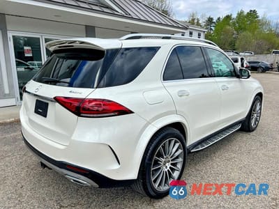 Czwarte zdjęcie samochodu z boku: 2021 MERCEDES-BENZ GLE 350 4MATIC VIN:4JGFB4KE5MA370070 - miniatura