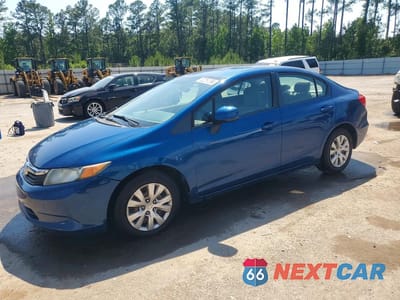 2012 HONDA CIVIC LX 2HGFB2F52CH580355 - główne zdjęcie licytacji z USA - miniatura