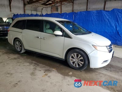 Czwarte zdjęcie samochodu z boku: 2016 HONDA ODYSSEY EX VIN:5FNRL5H44GB046073 - miniatura