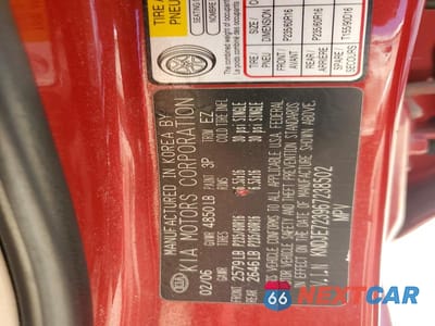 Zdjęcie 13 z 13 samochodu: 2006 KIA SPORTAGE LX VIN:KNDJE723967238502 - miniatura