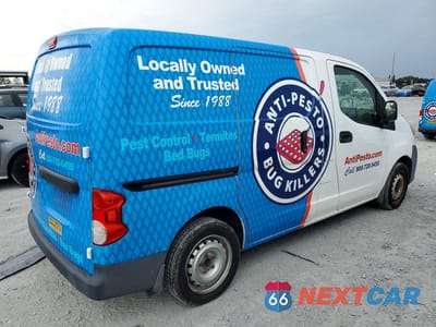 Trzecie zdjęcie samochodu z tyłu: 2015 NISSAN NV200 S VIN:3N6CM0KN3FK699357 - miniatura