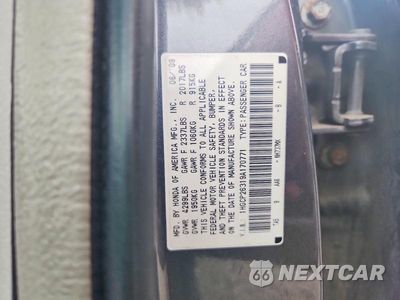 Zdjęcie 12 z 12 samochodu: 2009 HONDA ACCORD LX VIN:1HGCP26319A170771 - miniatura