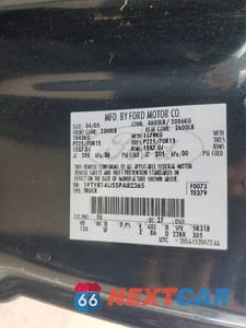 Zdjęcie 12 z 12 samochodu: 2005 FORD RANGER VIN:1FTYR14U55PA82365 - miniatura