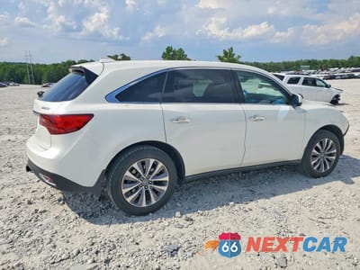 Trzecie zdjęcie samochodu z tyłu: 2016 ACURA MDX TECHNOLOGY VIN:5FRYD3H45GB001851 - miniatura