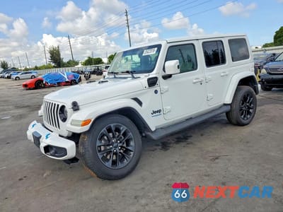 2021 JEEP WRANGLER UNLIMITED SAHARA 4XE 1C4JJXP67MW643324 - główne zdjęcie licytacji z USA - miniatura
