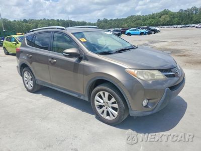Czwarte zdjęcie samochodu z boku: 2015 TOYOTA RAV4 LIMITED VIN:JTMYFREV0FD065460 - miniatura