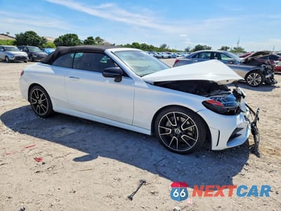 Czwarte zdjęcie samochodu z boku: 2020 MERCEDES-BENZ C 300 VIN:W1KWK8DB2LG001117 - miniatura