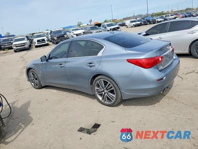 Drugie zdjęcie samochodu z przodu: 2014 INFINITI Q50 SPORT VIN:JN1BV7AR3EM692886 - miniatura