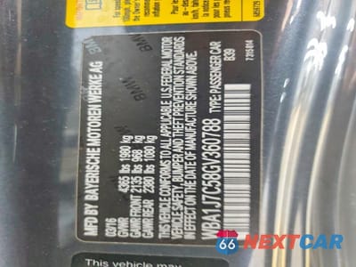 Zdjęcie 12 z 12 samochodu: 2016 BMW M235I VIN:WBA1J7C58GV360788 - miniatura