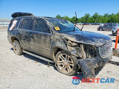 Czwarte zdjęcie samochodu z boku: 2019 GMC YUKON SLT VIN:1GKS2DKC8KR192238 - miniatura