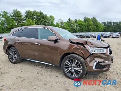Czwarte zdjęcie samochodu z boku: 2019 ACURA MDX TECHNOLOGY VIN:5J8YD4H75KL002166 - miniatura