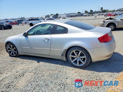 Drugie zdjęcie samochodu z przodu: 2004 INFINITI G35 BASE VIN:JNKCV54E64M802485 - miniatura