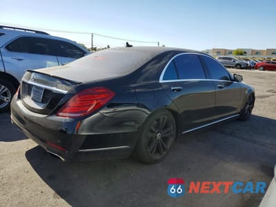 Trzecie zdjęcie samochodu z tyłu: 2015 MERCEDES-BENZ S 550 VIN:WDDUG8CB1FA116020 - miniatura