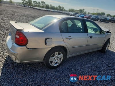 Trzecie zdjęcie samochodu z tyłu: 2006 CHEVROLET MALIBU LT VIN:1G1ZT53866F162369 - miniatura