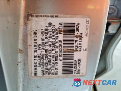 Zdjęcie 12 z 12 samochodu: 2003 TOYOTA MATRIX VIN:2T1KY38E53C049465 - miniatura